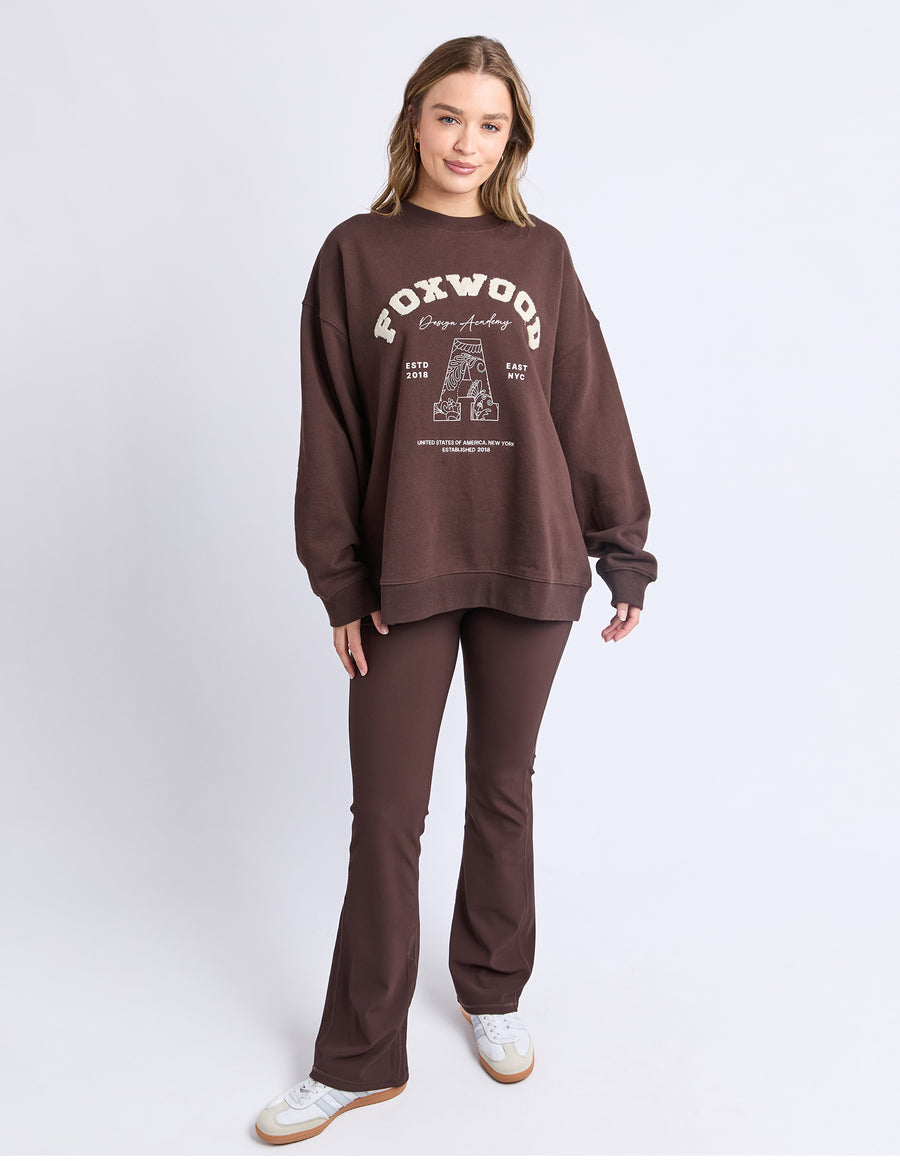 Foxwood II BANDANA CREW - Coffee