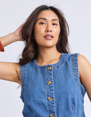 FOXWOOD II Abbott Vest - Denim