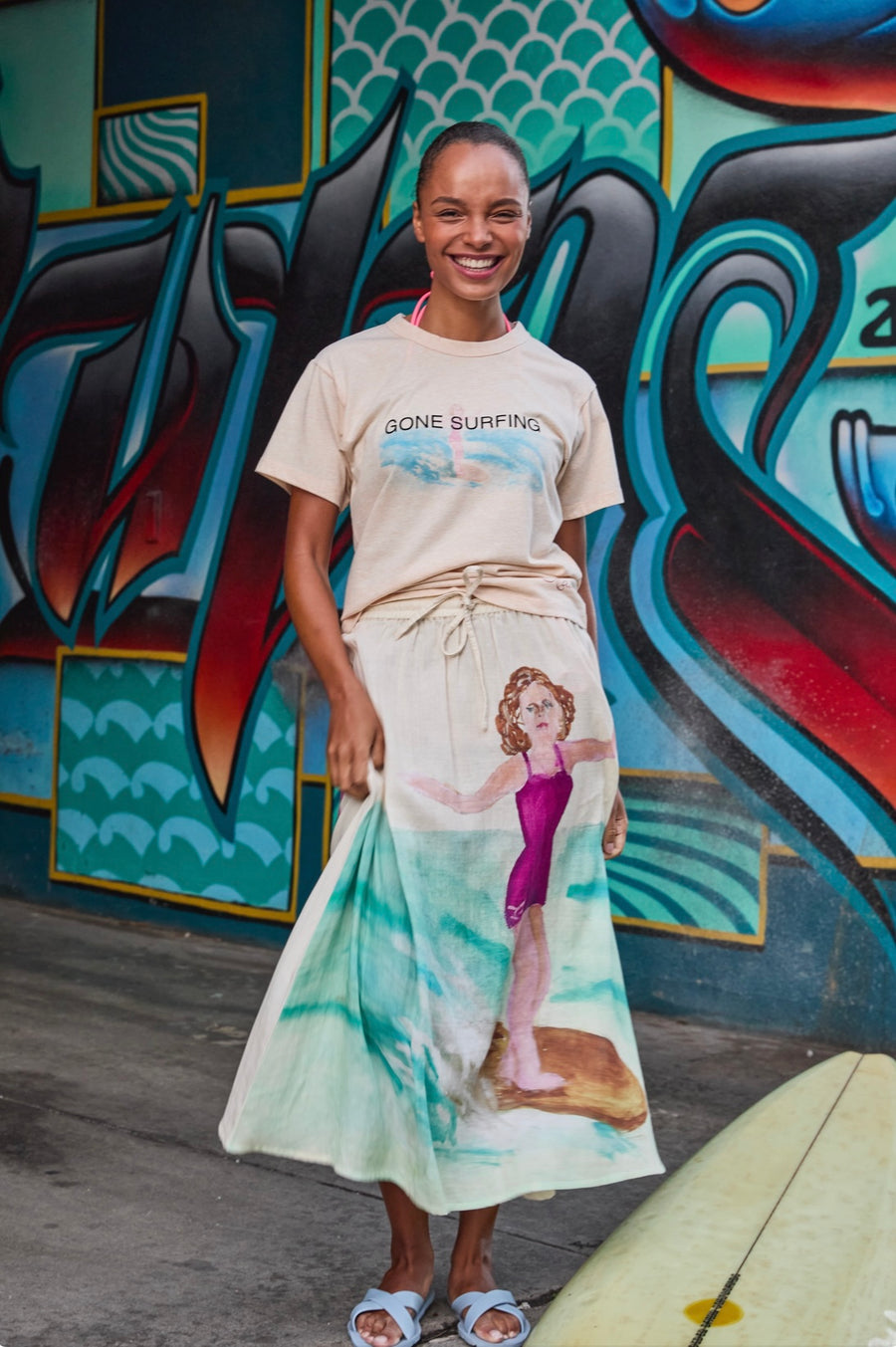 Circular M.A.D II SURFING Reversible Skirt