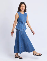 FOXWOOD II Abbott Vest - Denim