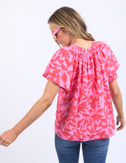 Elm Lifestyle II SUNSET HOUR Blouse - straw