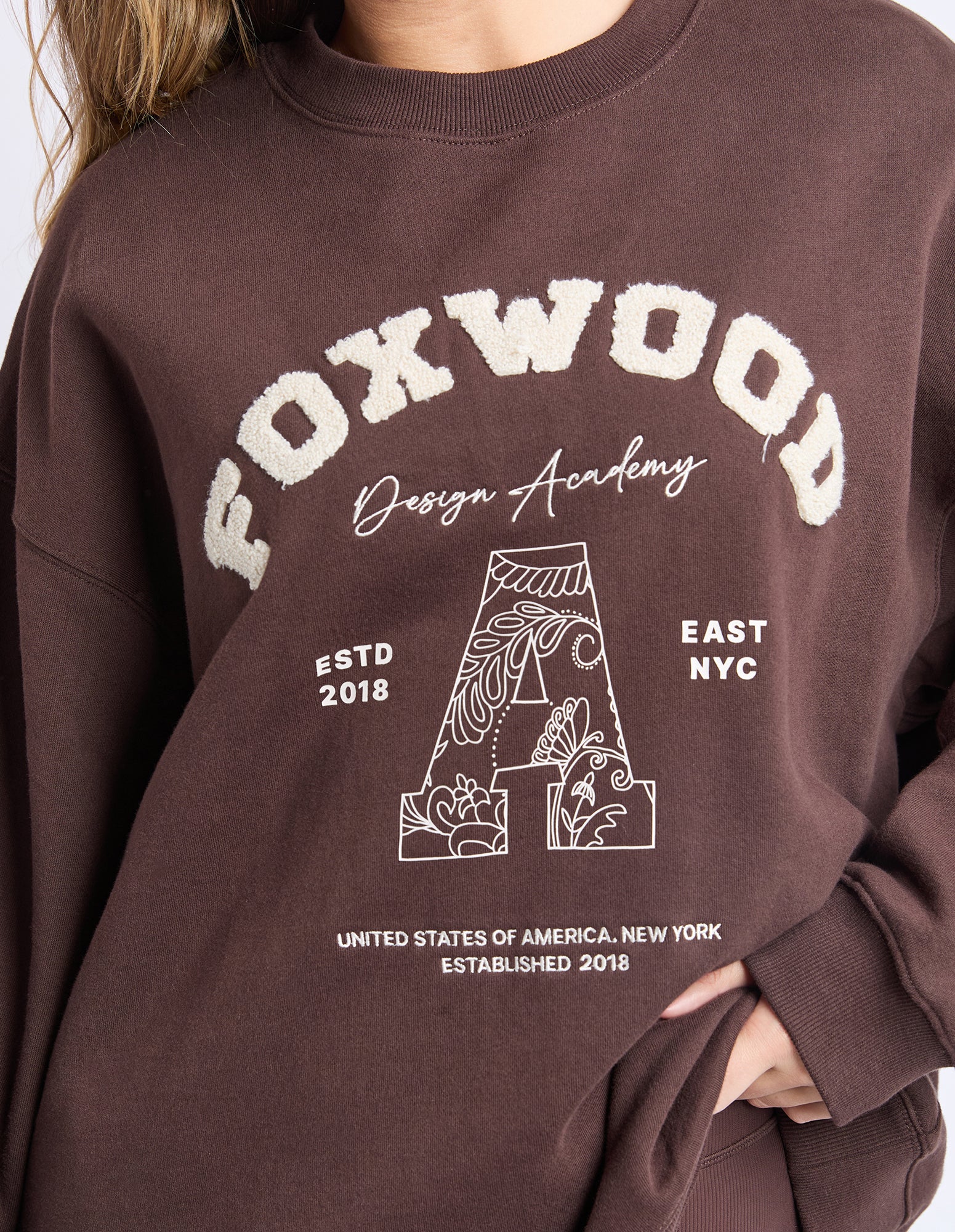 Foxwood II BANDANA CREW - Coffee