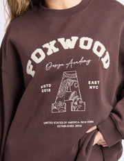 Foxwood II BANDANA CREW - Coffee