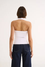 PRIMI II HARMONY HALTER NECK TANK - White