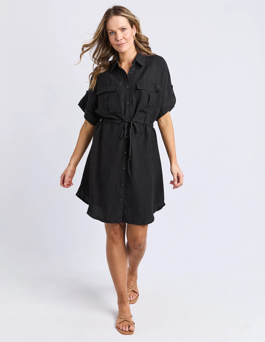 Foxwood II WILLOW Shirt Dress - Black