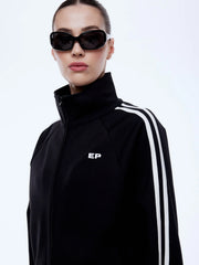 Ena Pelly II VALENTINA Zip Thru - black/off white