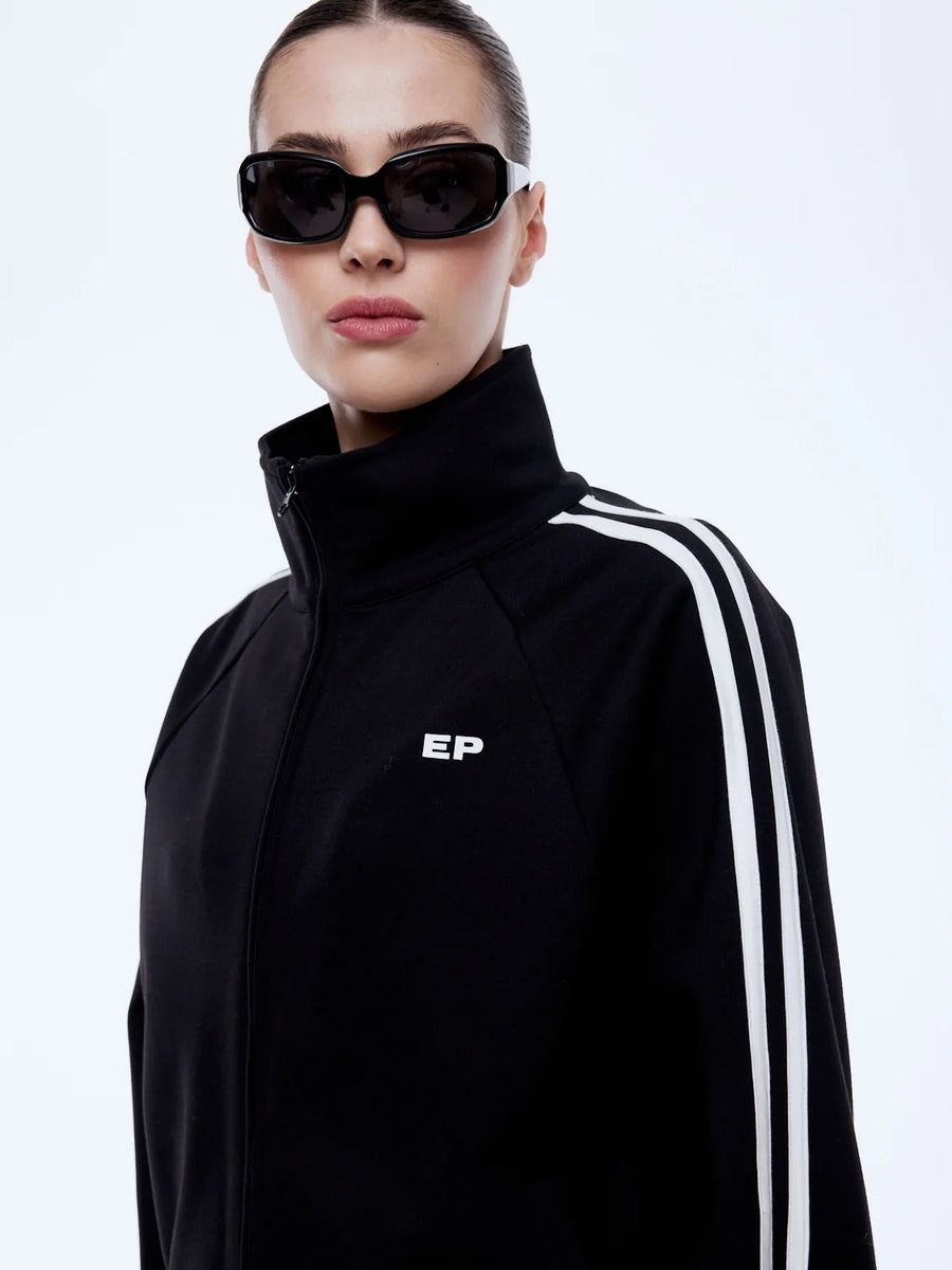 Ena Pelly II VALENTINA Zip Thru - black/off white