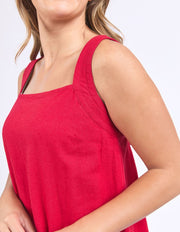 FOXWOOD II LOURDES Dress - Crimson