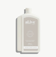 Al.ive II 1 Ltr Wash Refill - Sea Cotton & Coconut