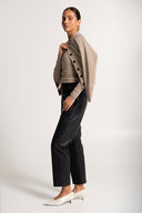 Lounge The Label Sian Pleather Pants - Black