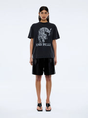 Ena Pelly II CRAWLING LEOPARD Tee - vintage black