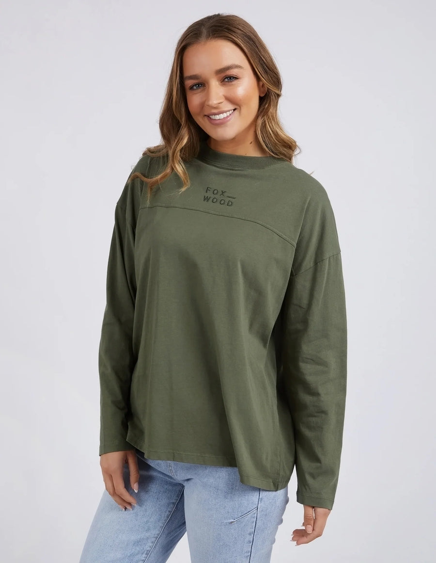 Foxwood II HOLD UP Long Sleeve - Khaki