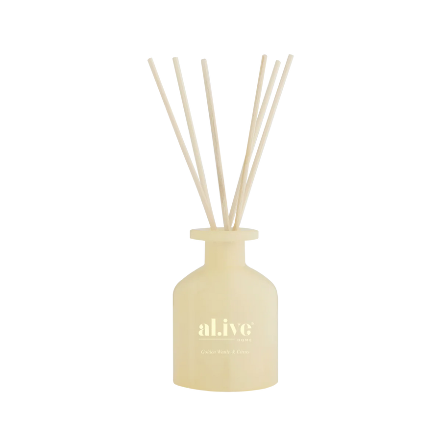 Al.ive II Mini Reed Diffuser - Golden Wattle & Citrus