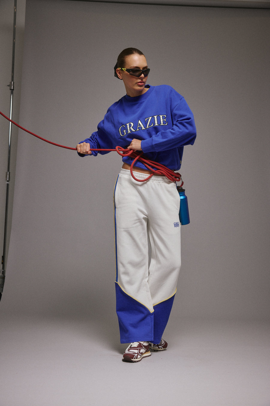 ARAMINTA JAMES II GRAZIE Sweatshirt - Ultramarine