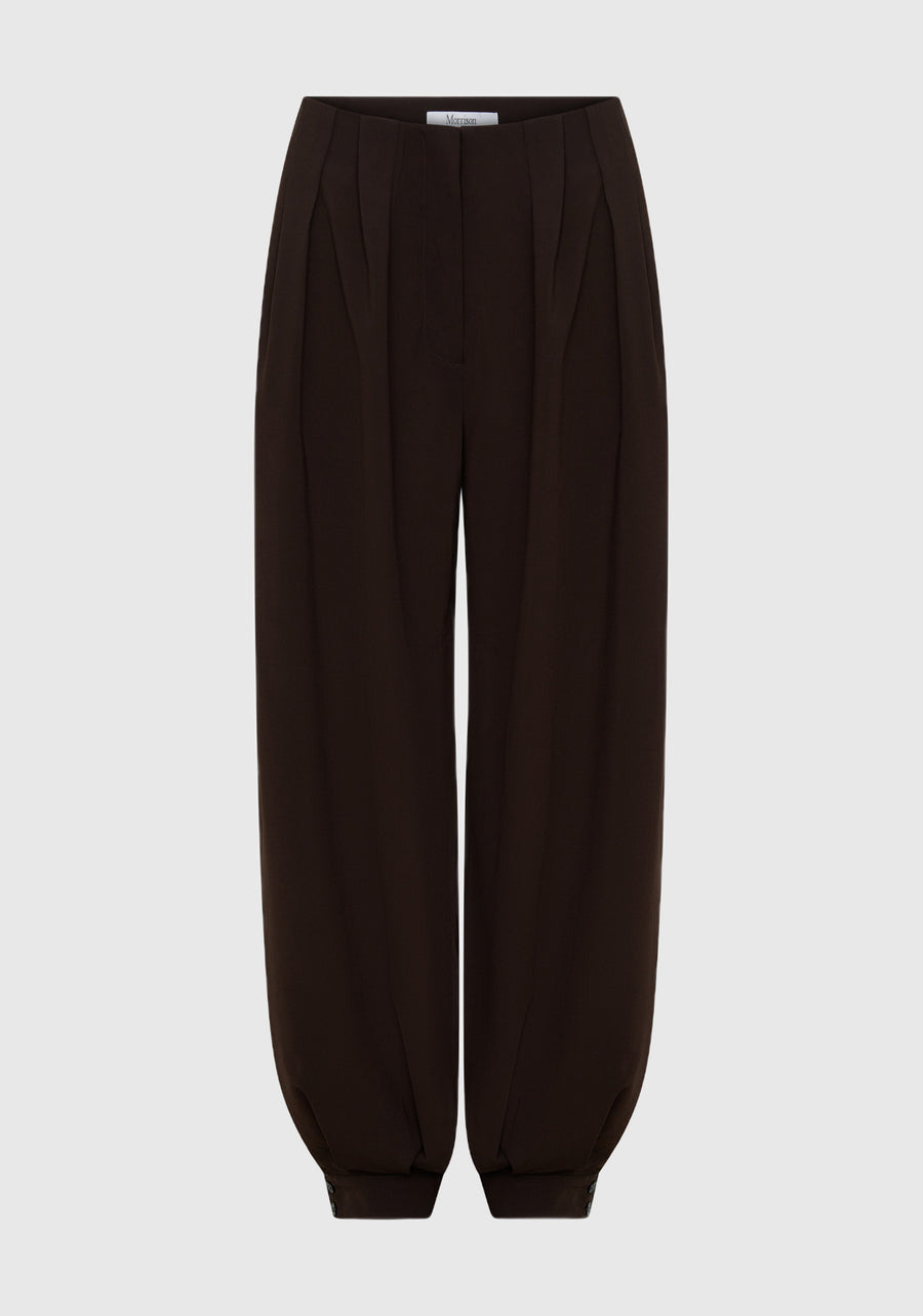 Morrison II MIGUEL Balloon Pant - espresso