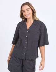 FOXWOOD II Madeleine Shirt - black