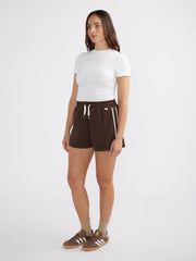 ENA Pelly II PALOMA Stripe Short - Mocha