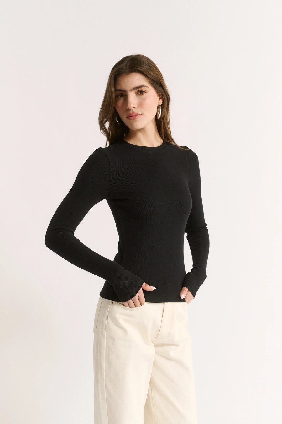 Primi II CARINA Classic L/S - black