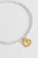 Doodle Heart Bracelet - With Love