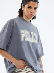 ENA Pelly II PELLY WORLD Tee - washed grey