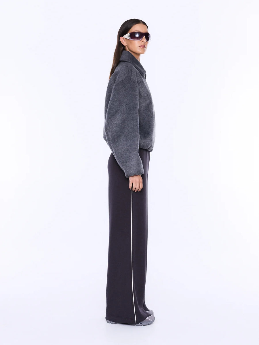 Ena Pelly II MAEVE Wool Blend Bomber - grey