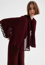 Morrison II MIRANDA Cape Shirt - Pinot