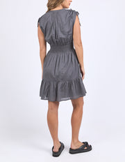 Foxwood II ADELYN Dress - Charcoal