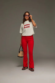 ARAMINTA JAMES II MONT BLANC Tee - Coconut