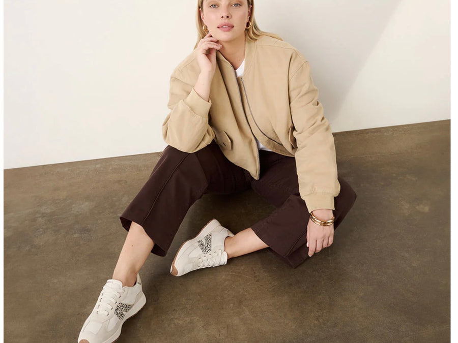 FRANKiE4 II AXEL II - White/Leopard Print