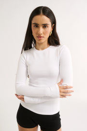 Primi II CARINA Classic L/S - white