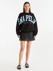 ENA Pelly II BOLD Logo Sweatshirt - Washed Black