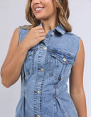 Porto Dress - Denim