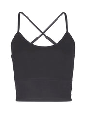 PINKY & KAMAL II FLOW Crop Top - slate