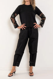 M A DANITY II TRUCKER JEAN - Black