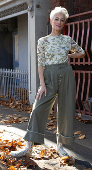 Maud Dainty II POLLY PANT - Oregano