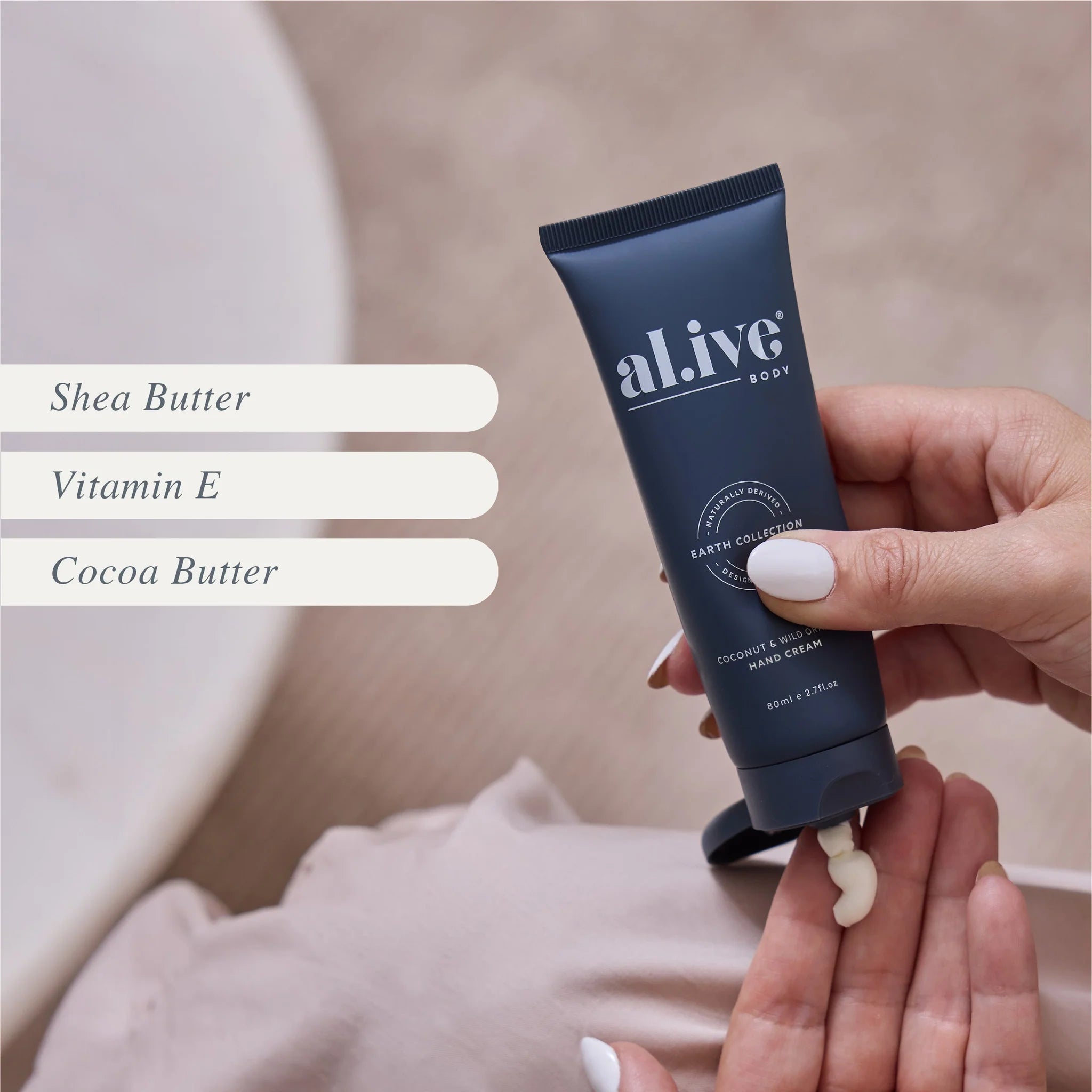 Al.ive II Hand Cream - Coconut & Wild Orange