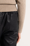 Lounge The Label Sian Pleather Pants - Black