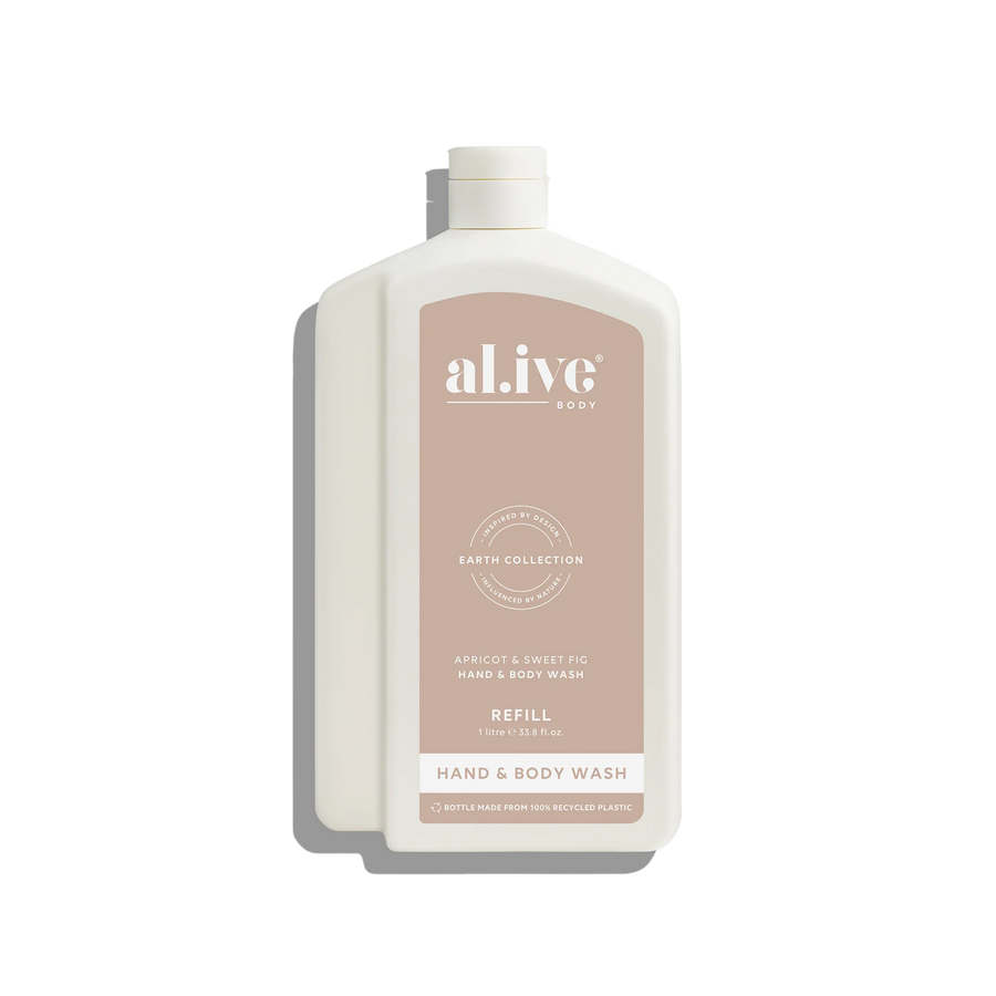 AL.IVE II WASH REFILL- Apricot & Sweet Fig