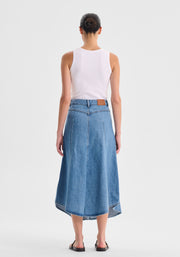 Morrison II JACQUE Denim Skirt - Light blue