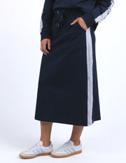 Elm Lifestyle II SLOANE Fleece Skirt - navy