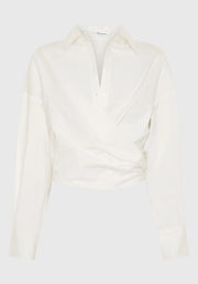 Morrison II CHARLOTTE Wrap Shirt - white
