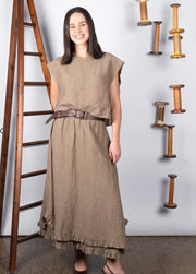 Maud Dainty II NETTA SKIRT LINEN - Rock