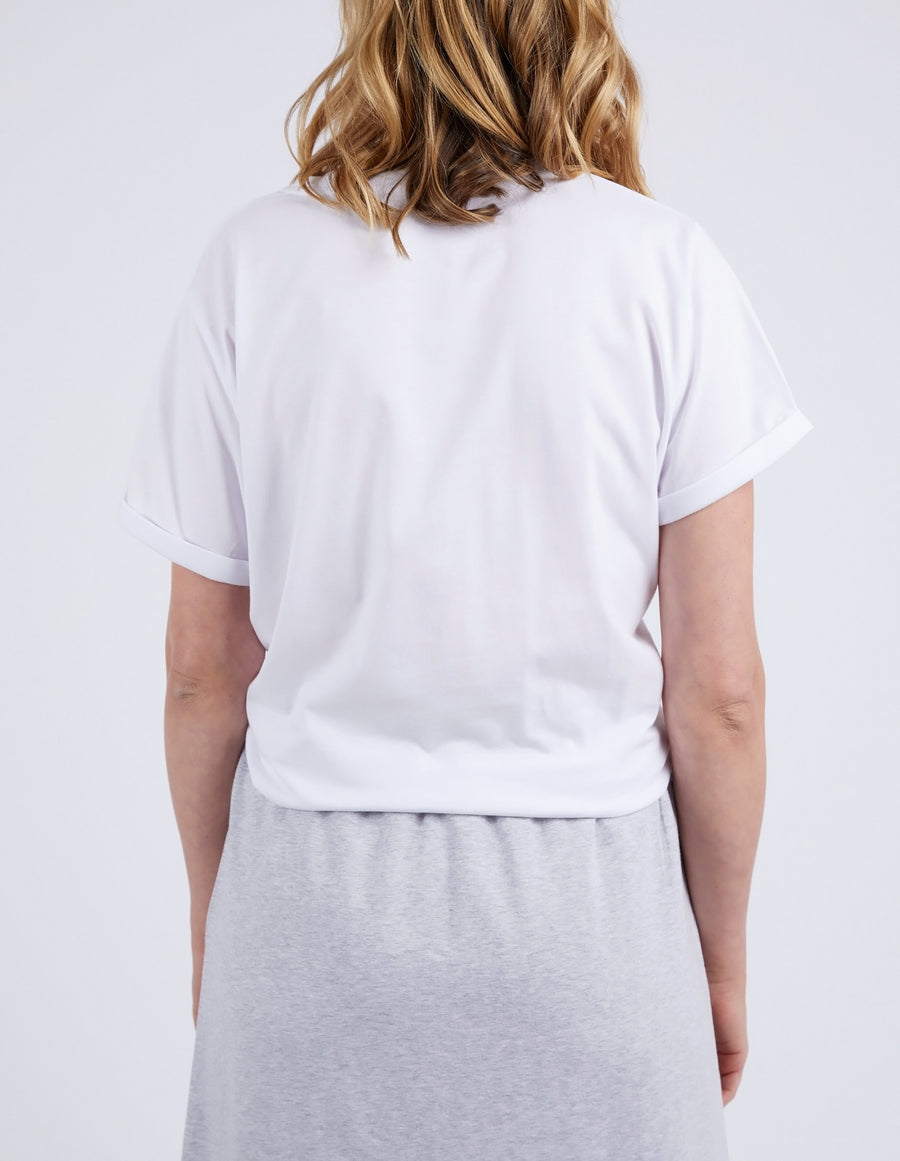 Elm Lifestyle II Knot Short Sleeve Tee - White