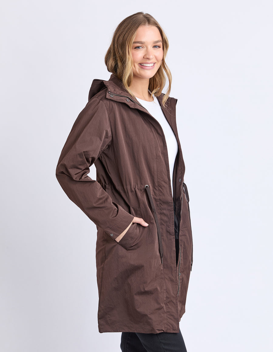 Foxwood II KINGSTON SPRAY JACKET - Coffee