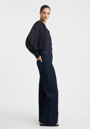 Morrison HEWITT BLOUSE SHIRT - Indigo