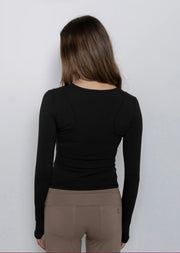 Pinky & Kamal II MOTION L/S Top - black