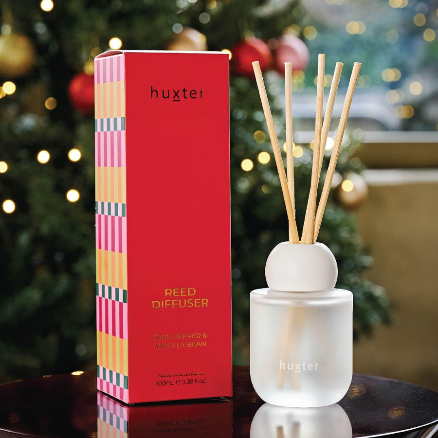 Huxter II REED DIFFUSER - Pink Pepper/Vanilla Bean