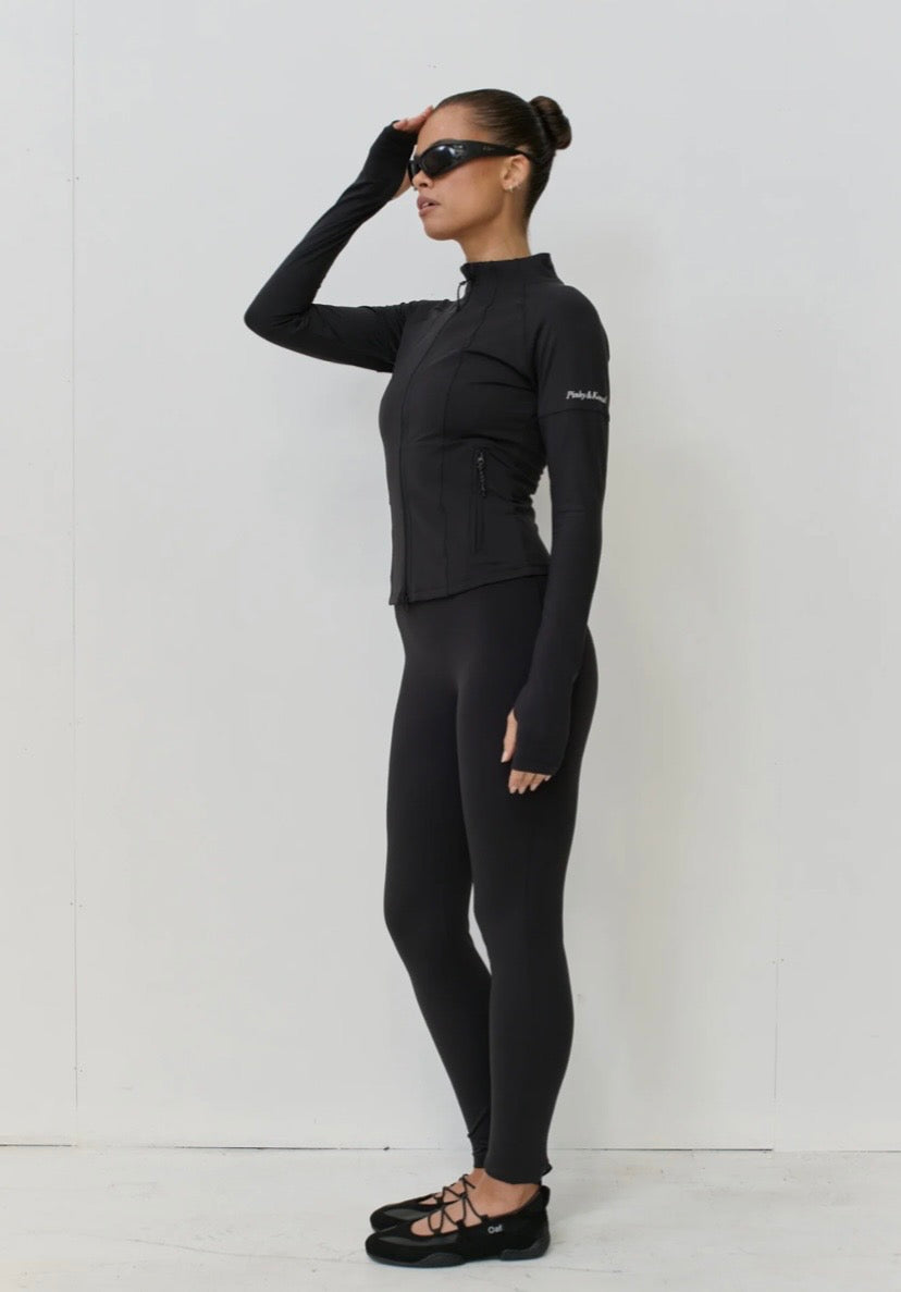 PINKY & KAMAL II ZIP RACER Jacket - black