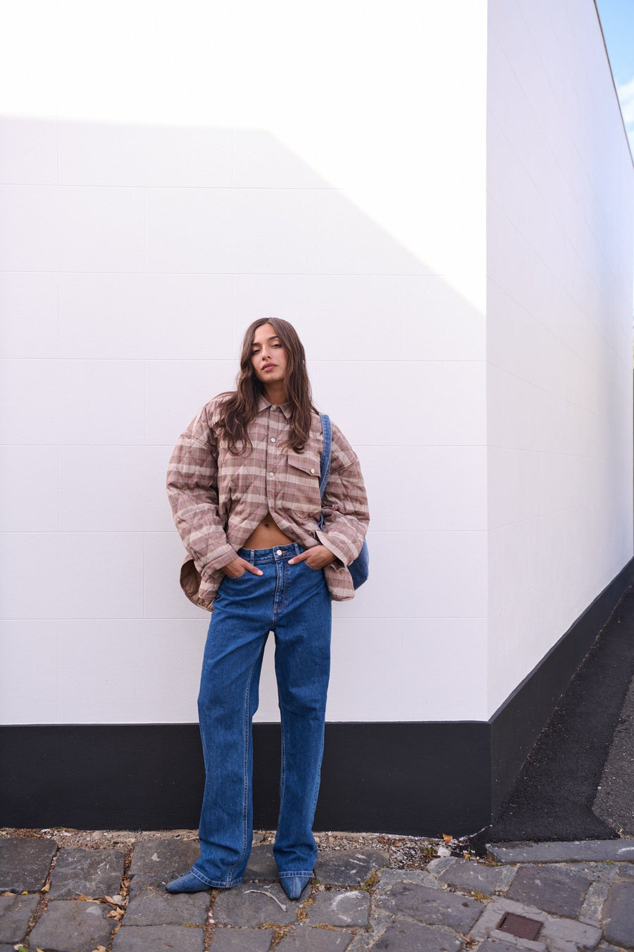 Barry Made II GEORGE Jacket - Camel Check