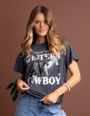 Tex Tee - Washed Black